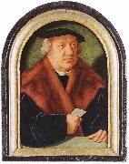 BRUYN, Barthel Portrait of Scholar Petrus von Clapis painting